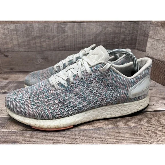 adidas gazelle silver green womens Adidas PureBoost DPR Men's Shoes Grey One/Chalk Pearl/White main image 0